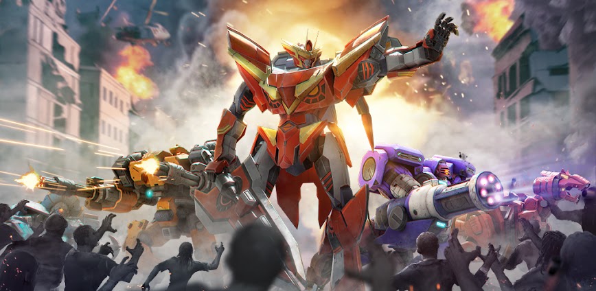 Mech Assemble: Zombie Swarm Mod APK 1.6.6 [MOD Menu][Damage & Defense Multiplier]